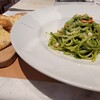 EATALY - リングイネジェノベーゼとピッツァビアンカ