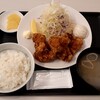 Shokudou Kotori - 唐揚げ定食(750円也) ご飯のお代わりは無料です！