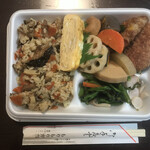 もりもり弁当 - 五目ご飯幕の内弁当￥750