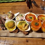 オー・ペシェ・グルマン - 前菜盛り合せ