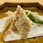 ひさご寿し - 煮穴子天ぷら