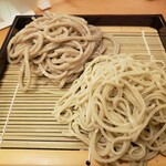 手打そば わたる - 二種盛り