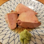 手打そば わたる - アンキモ旨煮