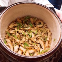 赤坂 菊乃井 - ⚫【御飯】「穴子御飯　三ツ葉」