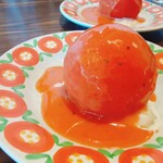 グリルキャピタル東洋亭 - まるごとトマトサラダ