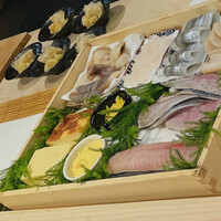 戸越銀座 鮨 ばんど - 本日のネタ箱2