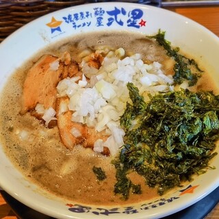 濃厚煮干しラーメン 麺屋 弍星_1
