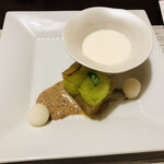 九兵衛旅館 - 白いコーヒーゼリー！