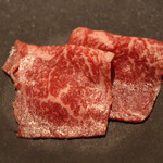 北海道焼肉 北うし - 肉刺サーロインUP