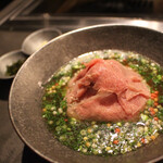 北海道焼肉 北うし - 肉茶漬け