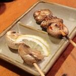 やきとり 正や - マッシュルーム、椎茸