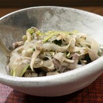 桶家乃隠居 - 香りごぼうとかしわの香味炊き