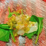 三栗 - 真鯛のカルパッチョ