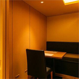 Enjoy sushi in a carefully selected private room space.