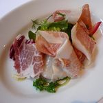 エスト! プロッシモ - 千葉産大根と生ハムのサラダ(2012/12/15撮影)