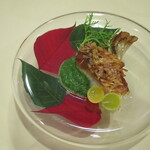 イタリアンレストラン Zucca - 甘鯛のウロコ焼き