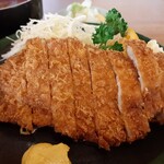 Futabashokudou - 本日の定食 豚ロースカツ750円