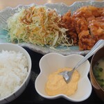 黒酢チキン南蛮定食 たかもとや - 