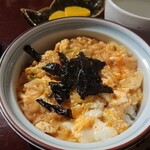 そば玄 藪椿 - しらさぎセットのたまご丼