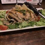 魚酔 - 棒棒鶏サラダ