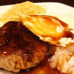 Cafeひととき - 850円ランチ（テリたまハンバーグプレート）
