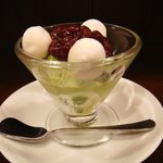 Cafeひととき - 白玉あずきサンデー