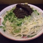 じゃじゃ麺大盛り（味噌多め）