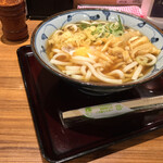 若菜そば - 寒い日の月見うどん