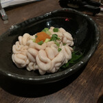 魚酔 - タラの白子ポン酢
