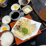 Kiyohira - 天ぷら定食 1530円