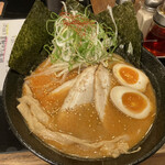 Oreno Ramen Kouta - 灼熱RED全部乗せ　麺ハーフ