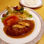 レストラン カナル - 和牛入り和風ハンバーグセット 1510円