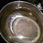 ダバ インディア - フィンガーボール（手食の指を洗う水、飲まないように・・・）