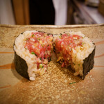 鮨　まつ本 - ●とろたく太巻