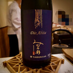 鮨　まつ本 - ◇みむろ杉　Dio Abita　無濾過原酒　山田錦　60%