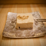 鮨　まつ本 - ●焙じ茶のクリーム　きなこ