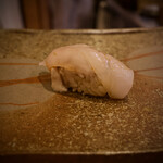 鮨　まつ本 - ●カワハギ　キモ入り