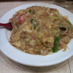 長崎ちゃんぽん・皿うどん 球磨 - 太麺皿うどん　\780