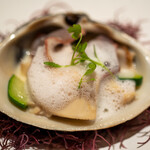 レストラン オオツ - 2021.12 苫小牧産ホッキ貝のエチュベ