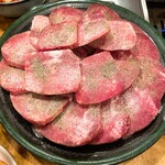 朱雀門 - ぶ厚いタン塩