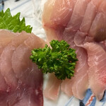 鯉とうなぎのまるます家 - 鯉生刺