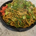 じゃんぼ総本店 久米川駅前店 - 焼きそば大盛り