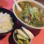 やまや食堂 - タンメン＆ライス