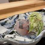 勢麟 - 鯵のお刺身