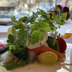 レストラン・モリエール - 20種類の温野菜サラダ