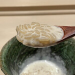 すし宮川  - 追い肝ソース舎利玉