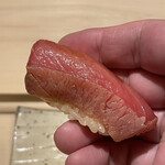 すし宮川  - 漬鮪中トロ