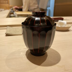 すし宮川  - 蟹出汁味噌汁　