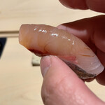 すし宮川  - カンパチ(下駄の写真撮り忘れ)