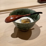 すし宮川  - 蝦夷鮑肝ソース